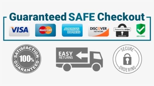 Guaranteed Safe Safe Checkout, HD Png Download, Transparent PNG
