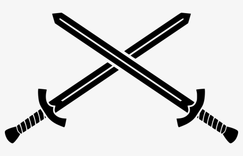Sword, Swords, Weapon, Fight, Knighthood, Symbol - Email Logo White Background, HD Png Download, Transparent PNG
