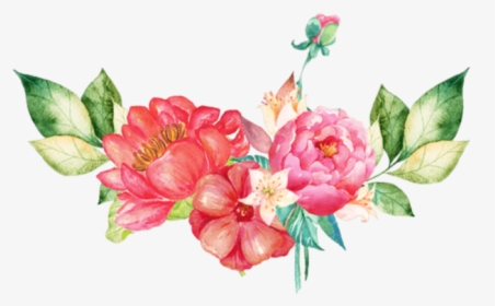 Flowers Png Images Free Download Searchpng - Pink Floral Watercolor Png, Transparent Png, Transparent PNG