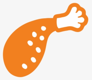 Chicken Leg Emoji Png Clipart , Png Download - Poultry Leg Emoji Google, Transparent Png, Transparent PNG