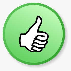 Icons Green Tick Images - Green Thumbs Up Png, Transparent Png ...