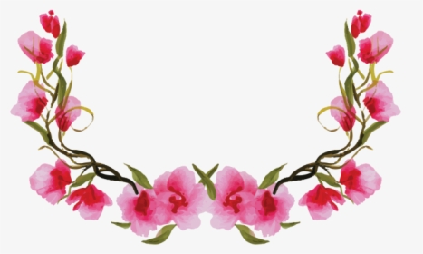 Flower Ring Frame Graphic by Almairatype Studio · Creative Fabrica