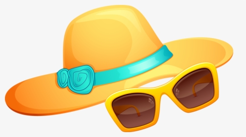 Hat And Sunglasses Summer Png - Clothes For Sunny Day, Transparent Png, Transparent PNG