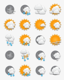 Free Weather Icons Png - Weather Icons Png Freeware, Transparent Png, Transparent PNG