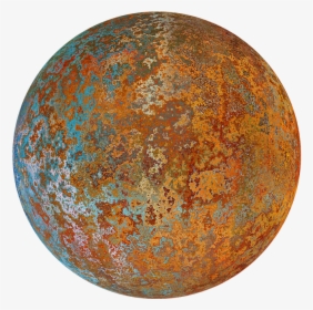 Rust, Ball, Deco, Isolated, Metal, Antique, Old - Hrdza Png, Transparent Png, Transparent PNG