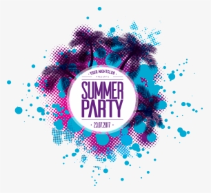 Summer Party Vector Png, Transparent Png, Transparent PNG