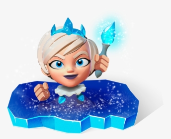 Frozen Clipart Ice Queen - Smashing Four Ice Queen, HD Png Download, Transparent PNG