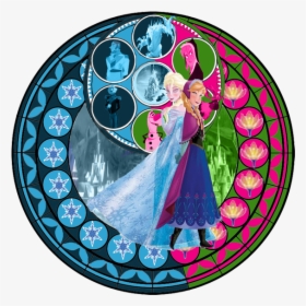 Beast - Clipart - Kingdom Hearts Stained Glass Anna, HD Png Download, Transparent PNG