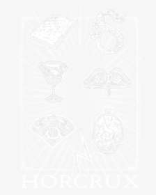 Transparent Harry Potter Symbols Png - Sketch, Png Download, Transparent PNG