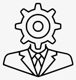 Marketing Seo Consultant - Black And White Cog, HD Png Download, Transparent PNG