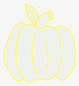 Designer Autumn Pastel Pumpkin Art - Apple, HD Png Download, Transparent PNG