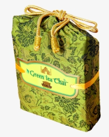 Green Tea Masala Chai In Green Tanchoi Bags 100gm - Bag, HD Png Download, Transparent PNG