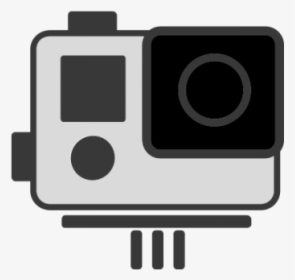 Download Gopro Cameras Transparent Background For Designing - Transparent Background Flash Camera Cartoon, HD Png Download, Transparent PNG