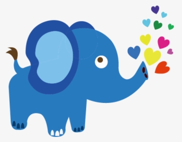 Indian Elephant Clip Art - Baby Indian Elephant Cartoon, HD Png Download, Transparent PNG