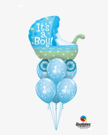 Get Pram Helium Balloons - Its A Girl Balloons, HD Png Download, Transparent PNG