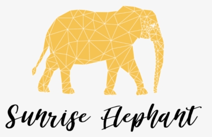 Sunrise Elephant - Indian Elephant, HD Png Download, Transparent PNG