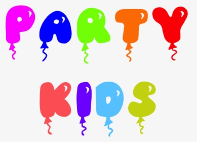 Party Kids Parties - Happy Birthday In Pink, HD Png Download, Transparent PNG
