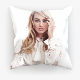 Margot Robbie ﻿sublimation Cushion Cover   Class - Margot Robbie, HD Png Download, Transparent PNG