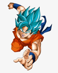 Free Png Dragon Ball Z Goku - Goku Ssj Blue Png, Transparent Png, Transparent PNG