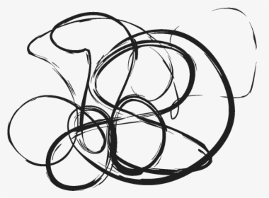 20140102 First Squiggles Beautiful Squiggle - Squiggle Circle, HD Png Download, Transparent PNG
