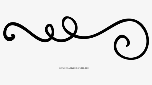 Squiggle Coloring Page - Line Art, HD Png Download, Transparent PNG