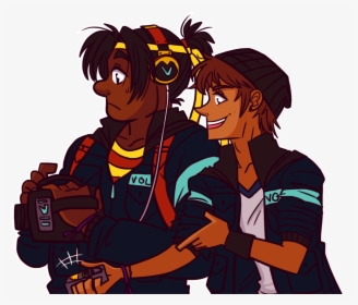 Lance And Hunk Were Super Into Researching The Loch - Ghost Hunter Drawing, HD Png Download, Transparent PNG