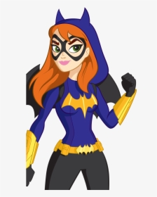 Cartoon,fictional - Bat Girl Dc Superhero Girls, HD Png Download, Transparent PNG