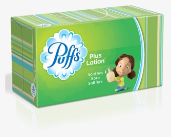 Puffs Plus Lotion Tissues, HD Png Download, Transparent PNG