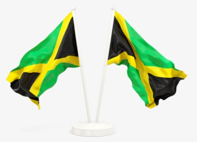 Two Waving Flags - Zambia Flag Icon Png, Transparent Png, Transparent PNG