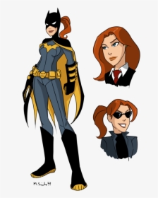 Young Justice Batgirl By Msciuto - Poison Ivy Young Justice, HD Png Download, Transparent PNG