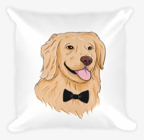 Golden Retriever Pillow Funny Dog Cushion The Jazzy - Cocker Spaniel, HD Png Download, Transparent PNG