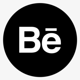 Behance Black Icon Png Image Free Download Searchpng - Software Black And White, Transparent Png, Transparent PNG