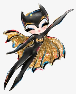 #watercolor #batgirl #batwoman #batman #comic #superhero - Illustration, HD Png Download, Transparent PNG