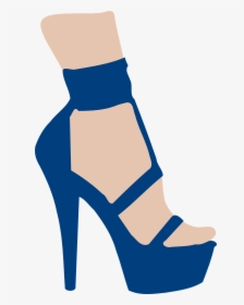 High Heels Shoes Drawing, HD Png Download, Transparent PNG
