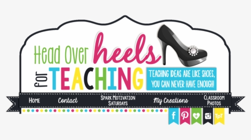 Head Over Heels For Teaching - Basic Pump, HD Png Download, Transparent PNG