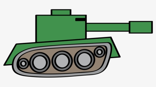 Cartoon Guns Pictures - Tank Clipart, HD Png Download, Transparent PNG