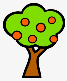 Flower,leaf,tree - Tree With Fruits, HD Png Download, Transparent PNG