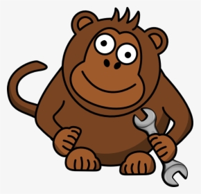 Sad Monkey Cartoon, HD Png Download, Transparent PNG