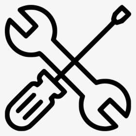 Spanners Screwdriver Wrench Art - Wreck Icon, HD Png Download, Transparent PNG