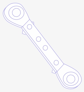 Wrench Clipart Hardware Tool - Wrench, HD Png Download, Transparent PNG