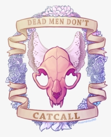 Illustration Personal Pastel Digital Feminism Complete - Dead Men Dont Cat Call, HD Png Download, Transparent PNG