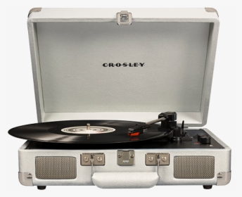 Crosley Cruiser Deluxe Turntable White Sand - Crosley Cruiser Deluxe Portable Turntable, HD Png Download, Transparent PNG