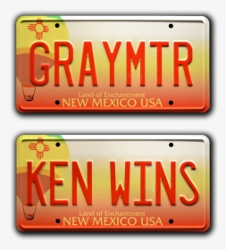 Transparent Walter White Png - New Mexico State License Plate, Png Download, Transparent PNG