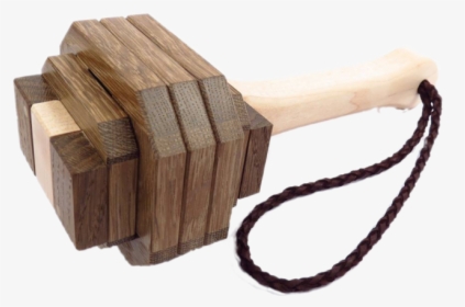 Thor S Hammer - Thors Hammer Wood Puzzle, HD Png Download, Transparent PNG