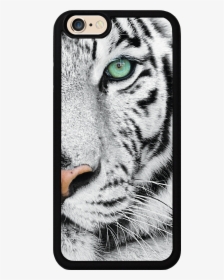 White Tiger Face Case - Tiger Iphone 8 Case, HD Png Download, Transparent PNG