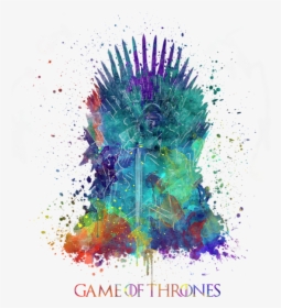 Iron Throne Water Color, HD Png Download, Transparent PNG