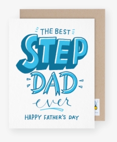 Father S Day Card For Step Dad - Poster, HD Png Download, Transparent PNG