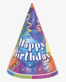 Party Hat Happy Birthday Clipart Transparent Png - Transparent Background Birthday Hat Png, Png Download, Transparent PNG