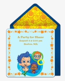Baby Shower Invitation Bubble Guppies, HD Png Download, Transparent PNG