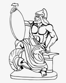 Statue - Statue Clipart Black And White, HD Png Download, Transparent PNG